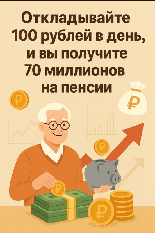 Как 100 рублей в день могут превратить мечту о беззаботной старости в реальность