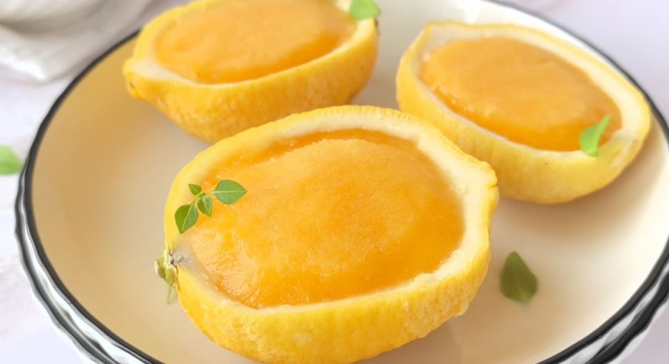 Летнее настроение: Мороженое-сорбет «Манго-лимон», которое не испортит фигуру