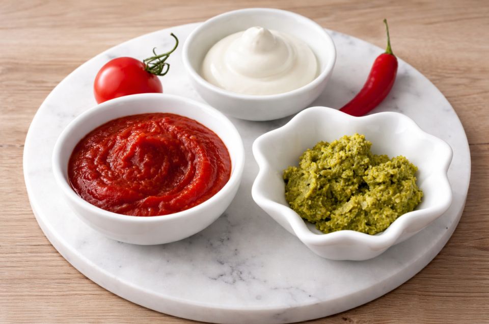 Домашние соусы: готовим майонез, кетчуп и песто быстро и просто