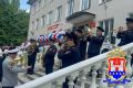 На Последнем звонке в 43-й школе играл полицейский оркестр