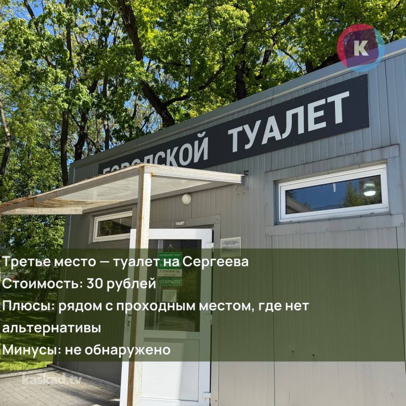Насколько доступны туалеты в Калининграде?