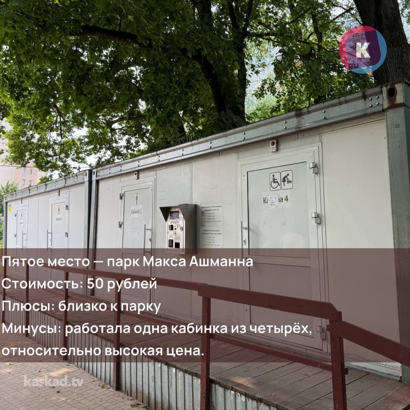 Насколько доступны туалеты в Калининграде?