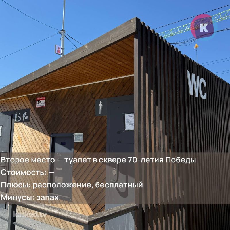 Насколько доступны туалеты в Калининграде?