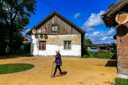 В Зеленоградске продают аварийный дом рядом с колесом обозрения