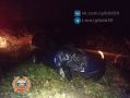 Открутившееся колесо фуры влетело в легковушку в Краснознаменском районе