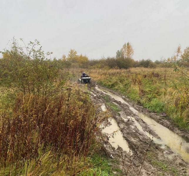 Из гиблого места под Правдинском вызволили женщину Из гиблого места под Правдинском вызволили женщину