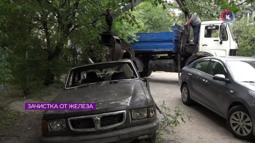123 бесхозные машины убрали с улиц Калининграда