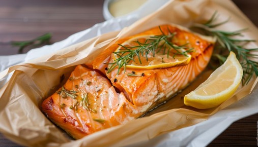 Быстрый и вкусный ужин: горбуша в пергаменте с овощами за 30 минут