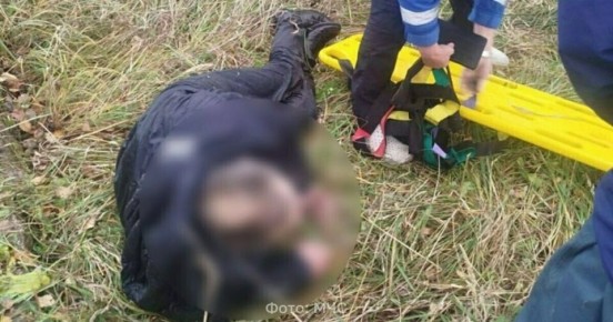 В Калининградской области спасатели вытащили пьяного мужчину из реки Дейма
