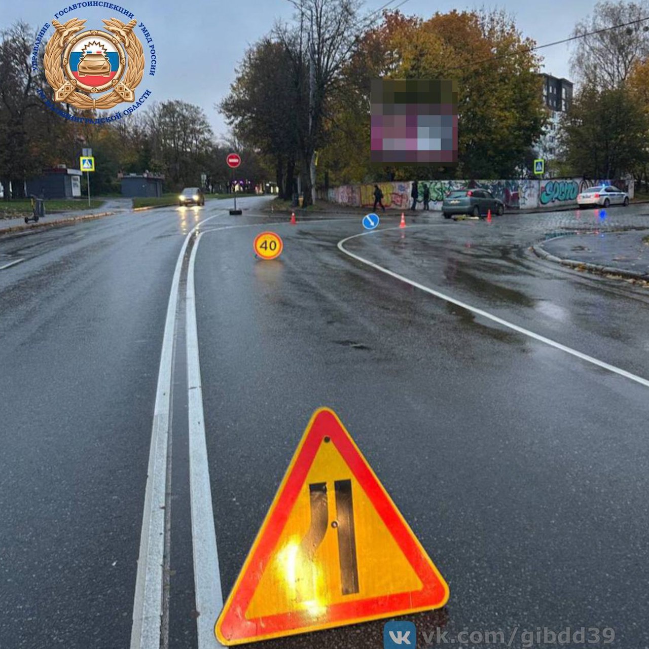 Водитель сбил несовершеннолетнего на электросамокате в Калининграде