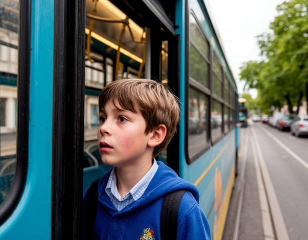 «Калининград-ГорТранс» выплатит 20 тысяч рублей школьнику за то, что тот застрял в дверях троллейбуса