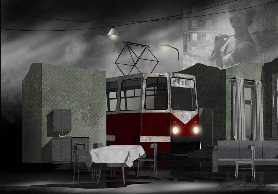 На сцену Калининградского драмтеатра выкатят трамвай