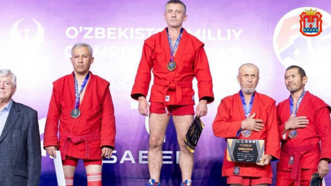 Калининградец Олег Бельченко взял золото на чемпионате мира по самбо среди мастеров в Бухаре