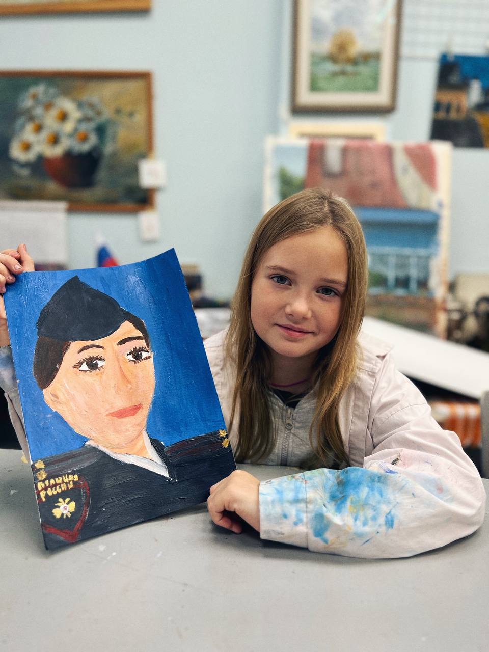 Дети из Муниципального бюджетного учреждения дополнительного образования «Детская школа искусств г. Багратионовска» (МБУ ДО ДШИ г. Багратионовска) решили поздравить сотрудников полиции с Днем сотрудника органов внутренних...