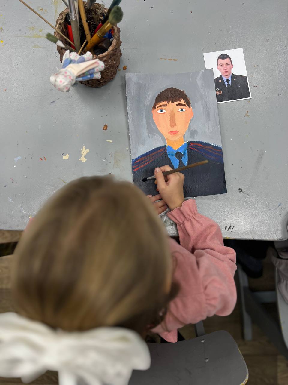 Дети из Муниципального бюджетного учреждения дополнительного образования «Детская школа искусств г. Багратионовска» (МБУ ДО ДШИ г. Багратионовска) решили поздравить сотрудников полиции с Днем сотрудника органов внутренних... Дети из Муниципального бюджетного учреждения дополнительного образования «Детская школа искусств г. Багратионовска» (МБУ ДО ДШИ г. Багратионовска) решили поздравить сотрудников полиции с Днем сотрудника органов внутренних...