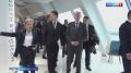 Помощник Президента Николай Патрушев и другие гости побывали и в новом корпусе Музея Мирового океана
