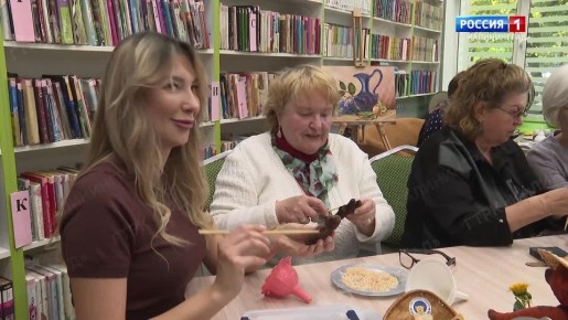 В гостях у «Утра России» — Ирина Лукшене, директор библиотеки им. С. Снегова, и Екатерина Близниченко, заместитель директора библиотеки