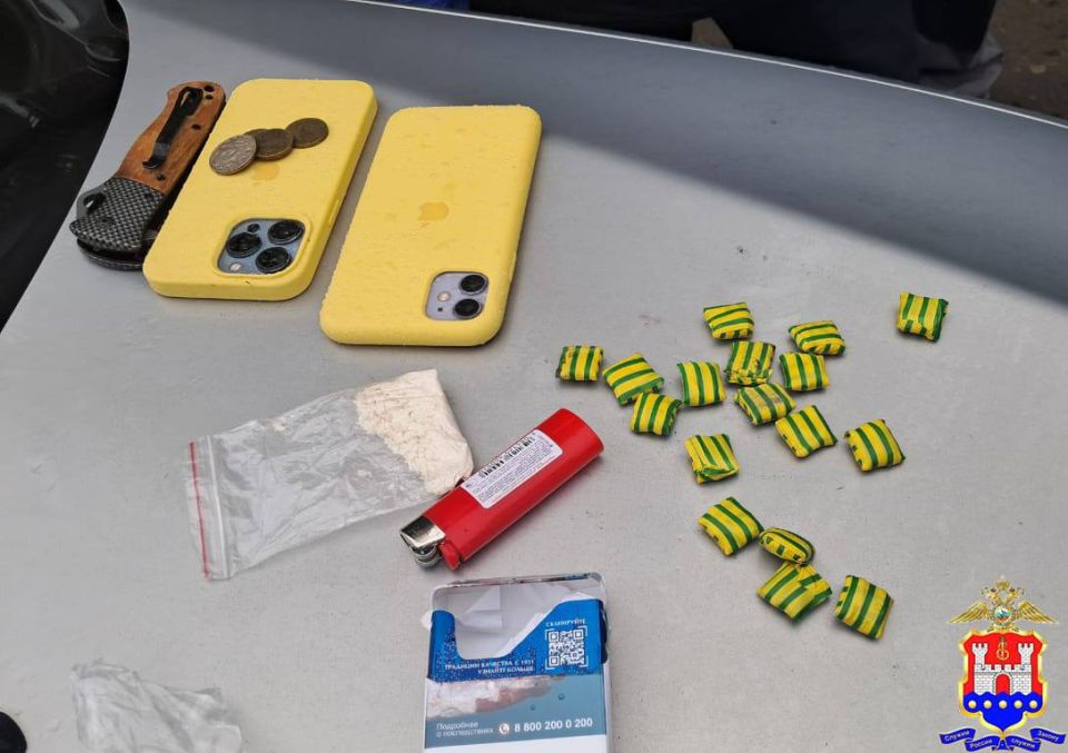 В Светлом полицейскими задержан закладчик «соли» с 20 дозами наркотика