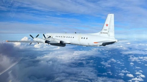 Истребители F-16 ВВС Польши третий раз за неделю были подняты на сопровождение российского самолета радиоэлектронной разведки Ил-20 в небе над Балтийским морем