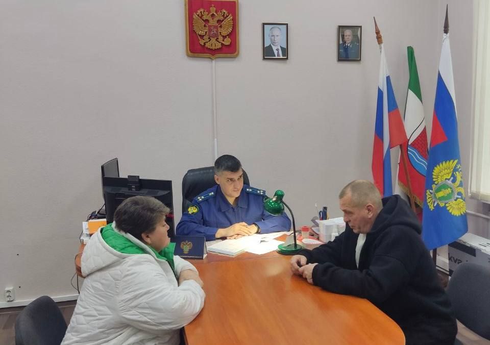 0Прокурор города Советска провел личный прием участников специальной военной операции и членов их семей