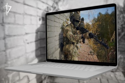 Появление этих воинов сопровождает шум холодных балтийских волн