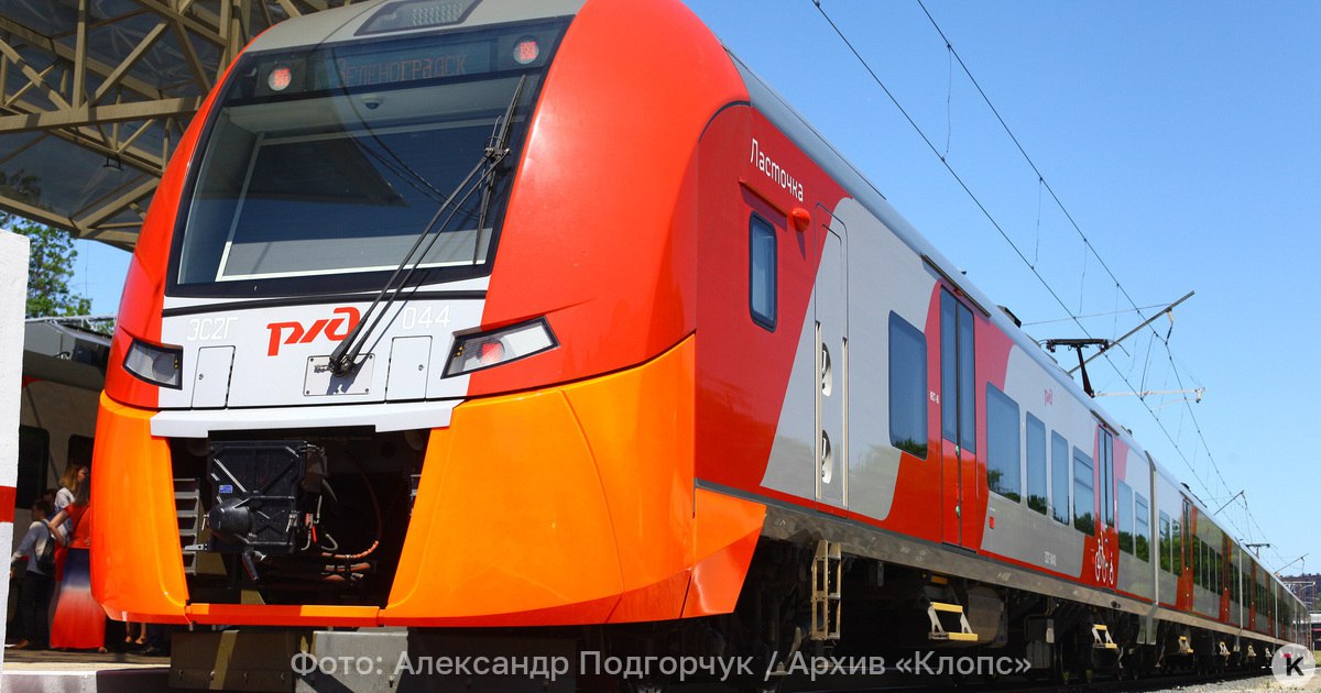 Калининградские чиновники объяснили, почему не будет остановки электричек в Холмогоровке