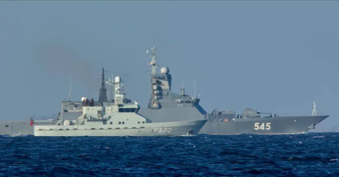 Корвет «Бойкий» сегодня покинул Балтийское море