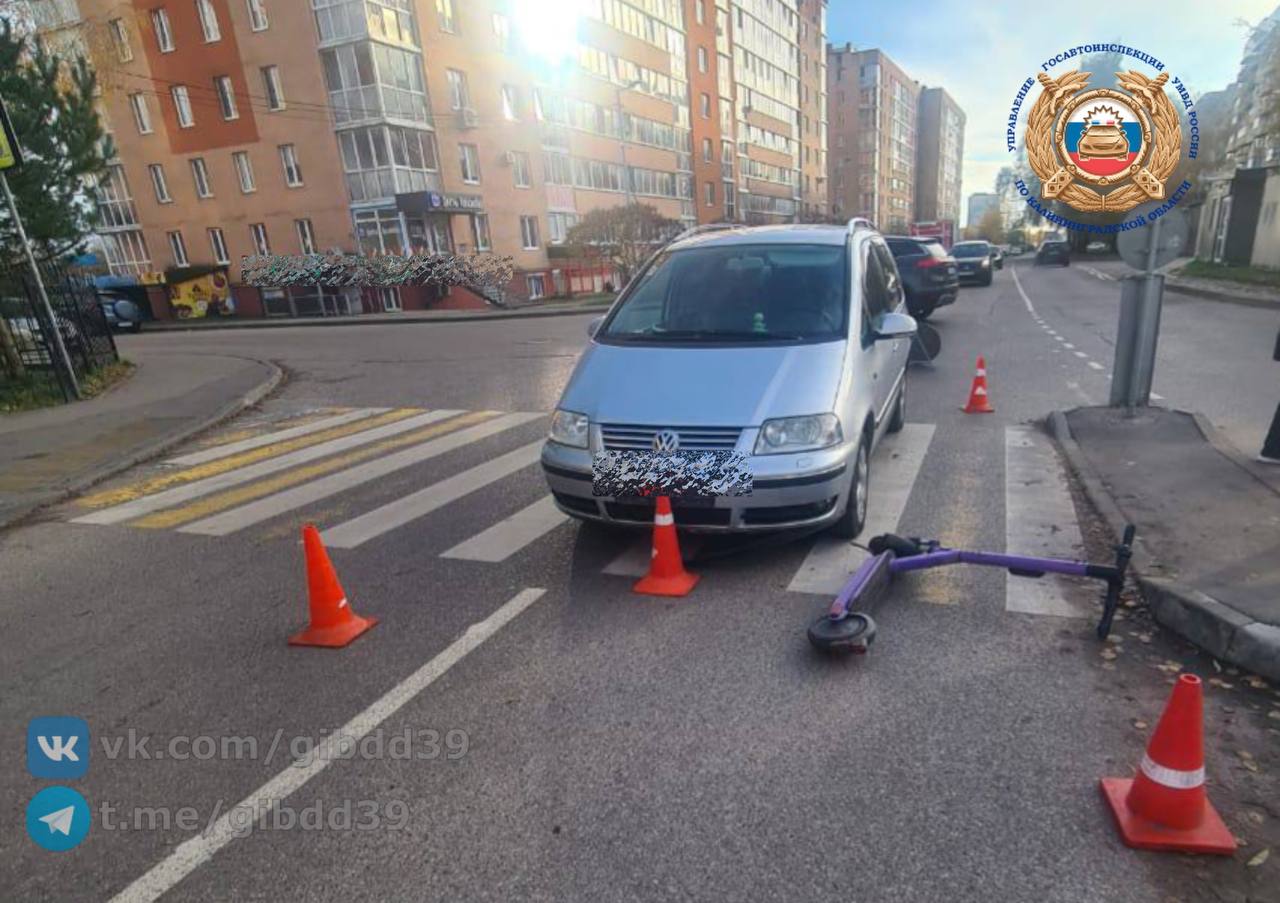 По оперативной информации, сегодня 04.11.2025 в 14:01 в г. Калининграде на ул. О. Кошевого в районе дома 20, водитель 1958 года рождения, управляя автомобилем «Фольксваген», при поезде нерегулируемого пешеходного перехода...