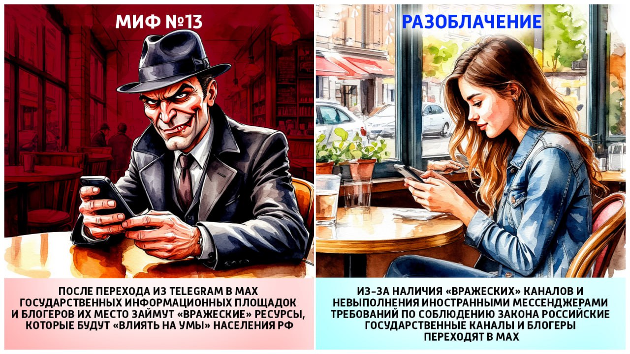 Количество «мест» в иностранных мессенджерах не лимитировано