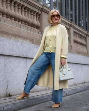 Как носить кардиган стильно: 9 модных образов на каждый день