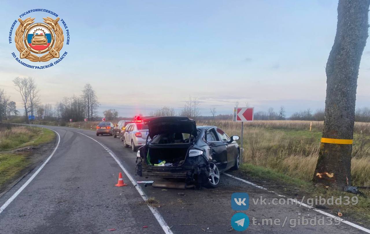 Гвардейский район. 04.11.2025 в 16:10 на 65 км автодороги «Калининград-Знаменск-Озерск-Гусев-Добровольск-Неман» Правдинского района, со стороны п. Знаменск Гвардейского района по направлению п. Мозырь Правдинского района, на...
