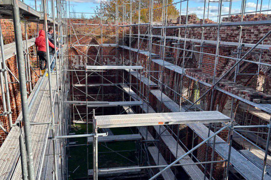 На сохранение кирхи Святого Якоба в Знаменске потребуются дополнительные деньги На сохранение кирхи Святого Якоба в Знаменске потребуются дополнительные деньги