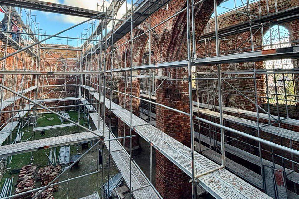 На сохранение кирхи Святого Якоба в Знаменске потребуются дополнительные деньги На сохранение кирхи Святого Якоба в Знаменске потребуются дополнительные деньги