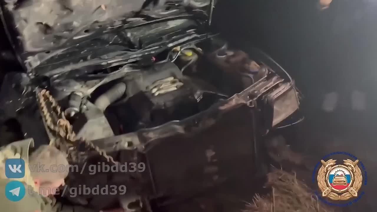 В Славском районе водитель съехал с дороги в кювет