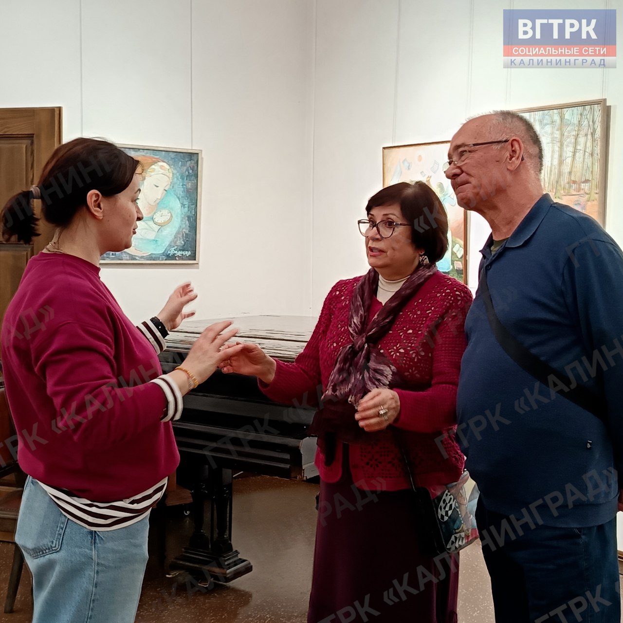 В Гусеве открылась выставка Людмилы Бальцер «Среди планет» В Гусеве открылась выставка Людмилы Бальцер «Среди планет»