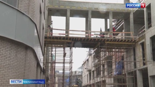 В Калининграде ввели в эксплуатацию первое общежитие нового кампуса БФУ и. Канта