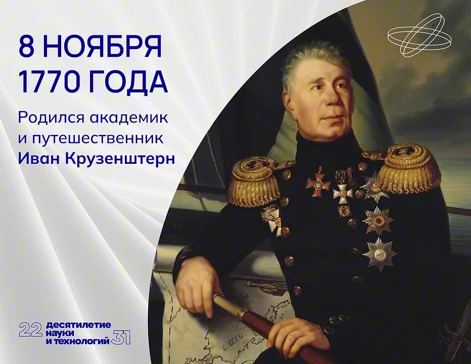 Первое кругосветное. Иван Крузенштерн вошёл в историю благодаря одному путешествию — первой российской кругосветке