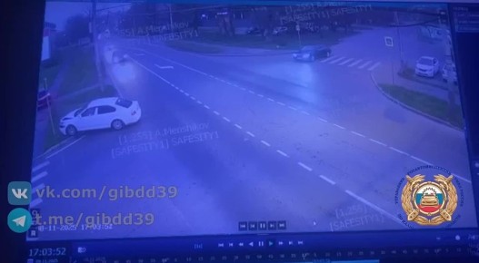 В Калининграде 2 пассажирки иномарки пострадали в ДТП