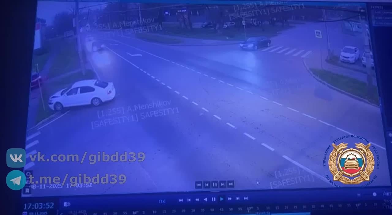 В Калининграде 2 пассажирки иномарки пострадали в ДТП