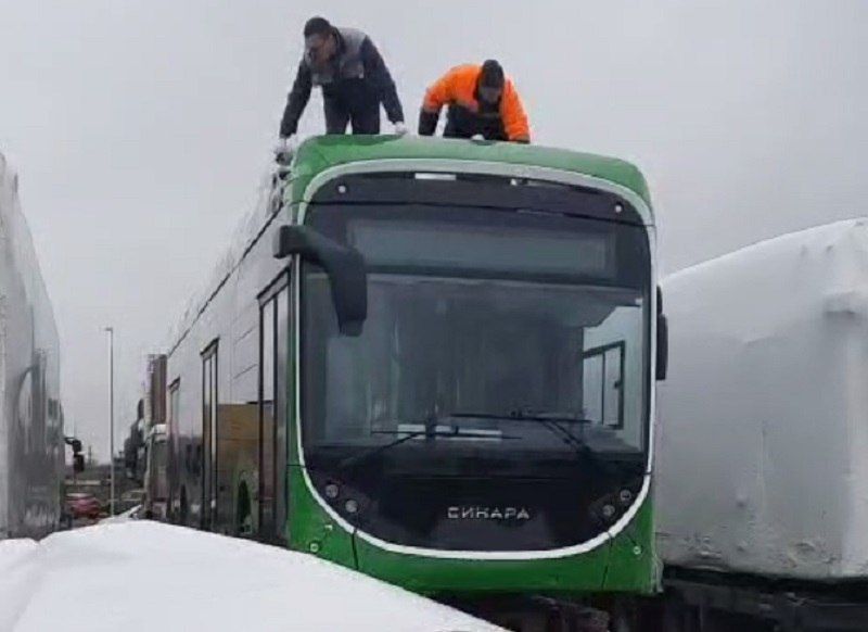 «11.11 в Калининграде»: в городе показали расчехление новых троллейбусов