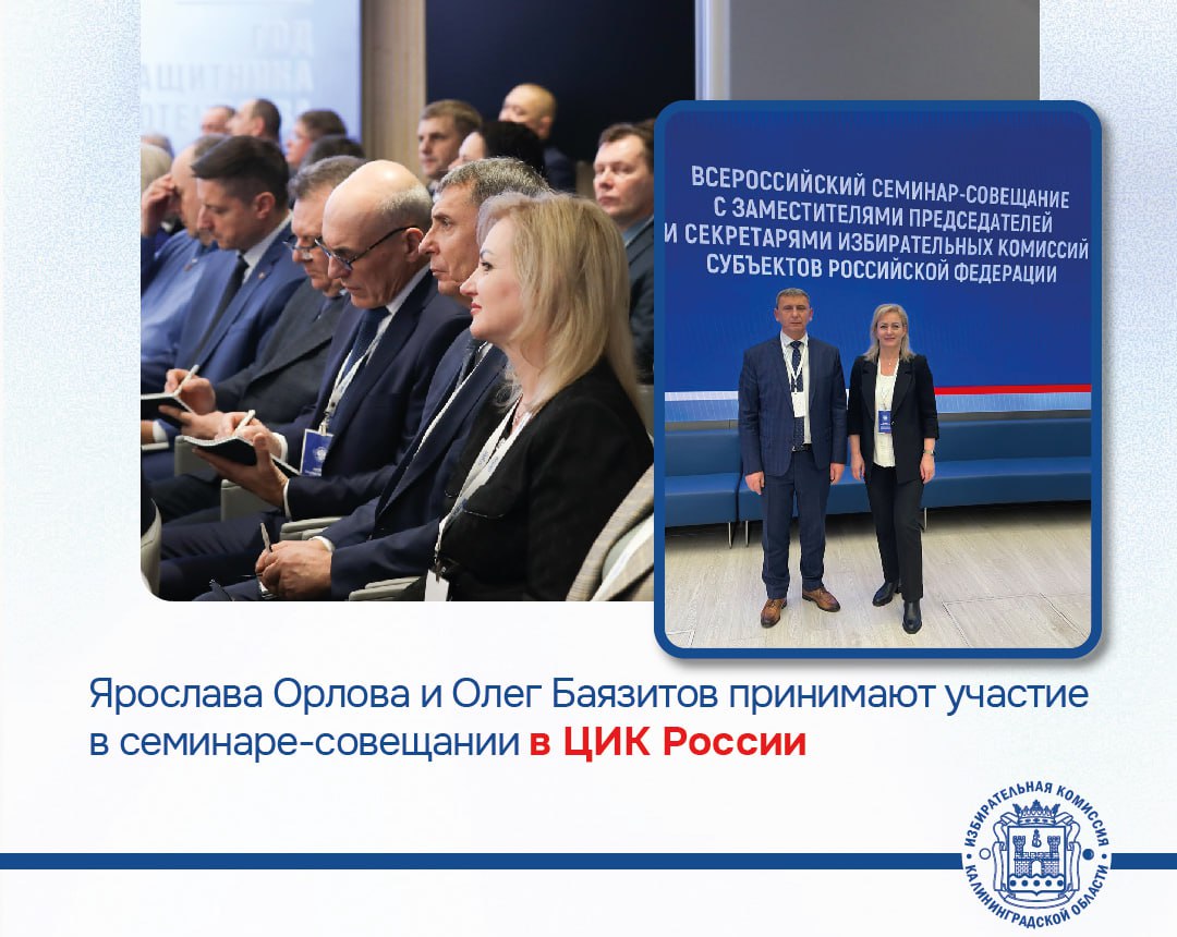 Заместитель Председателя и секретарь ИККО принимают участие во всероссийском совещании в ЦИК России