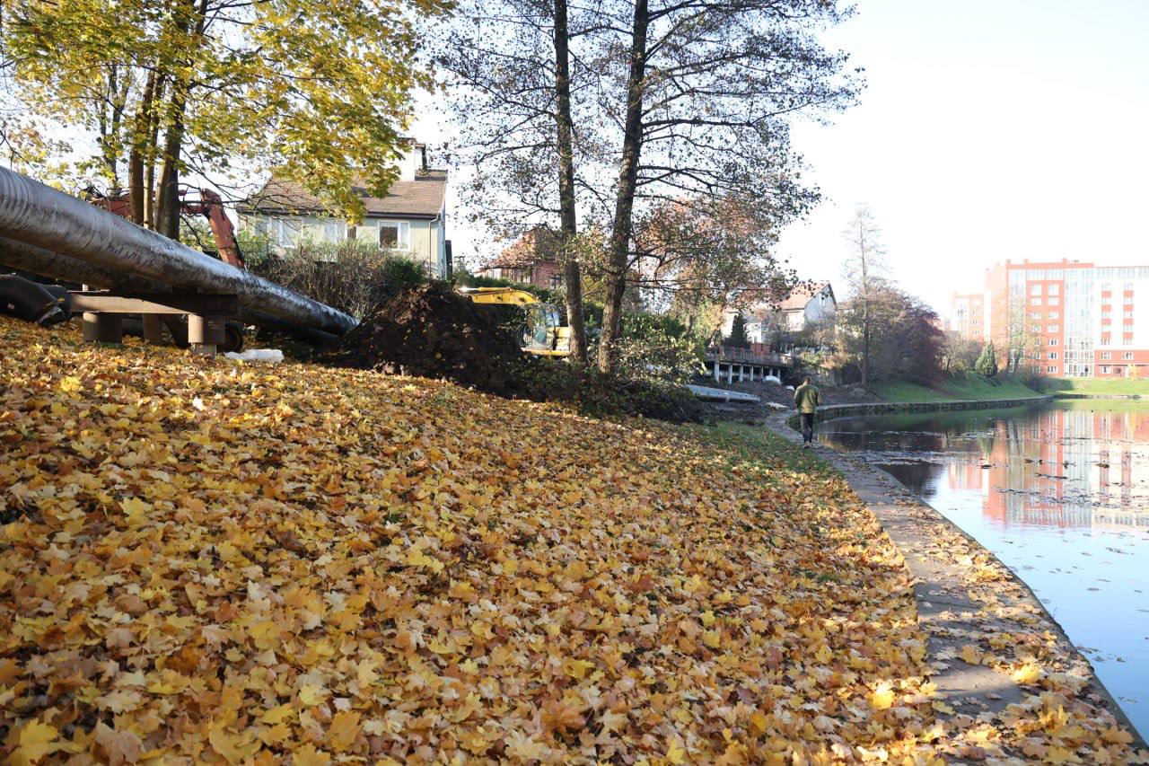 Елена Дятлова: Калининградтеплосеть продолжила реконструкцию магистрали на Некрасова Елена Дятлова: Калининградтеплосеть продолжила реконструкцию магистрали на Некрасова