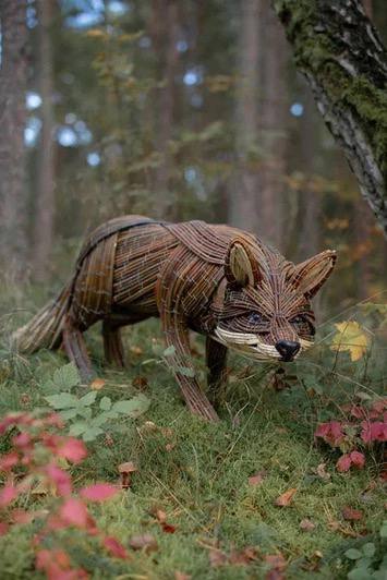 Где в Калининграде и области можно увидеть потрясающие плетёные скульптуры