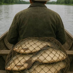 Полицейские задержали подозреваемого в незаконной ловле рыбы на реке Матросовке