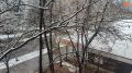 Первый снег выпал в Москве и Подмосковье