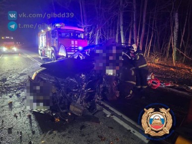 Зеленоградский район. 15.11.2025 года в 22:15 на 28 километре 700 метров автодороги «Калининград-Балтийск» произошло дородно-транспортное происшествие