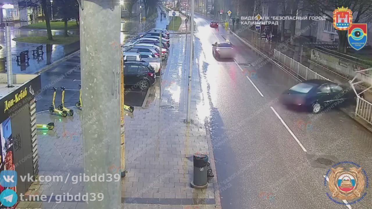 В Калининграде ежедневно происходят ДТП