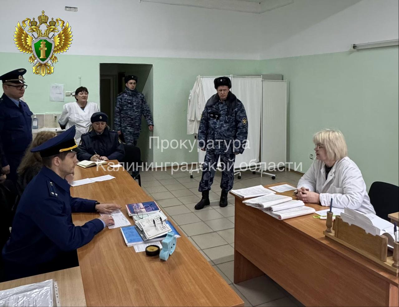 Прокуратурой области с участием региональной Общественной наблюдательной комиссии проверено состояние законности в лечебном исправительном учреждении № 5 Прокуратурой области с участием региональной Общественной наблюдательной комиссии проверено состояние законности в лечебном исправительном учреждении № 5