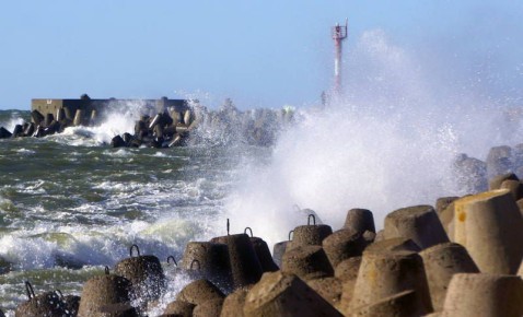 Циклон в Калининградской области переходит в шторм