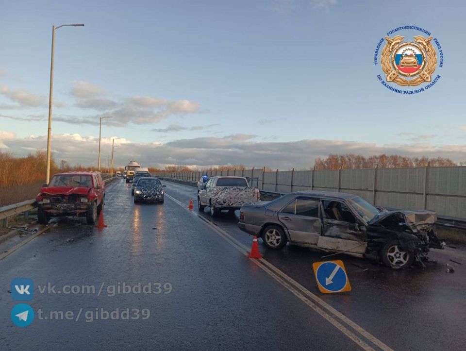 Столкновение в Гурьевском районе